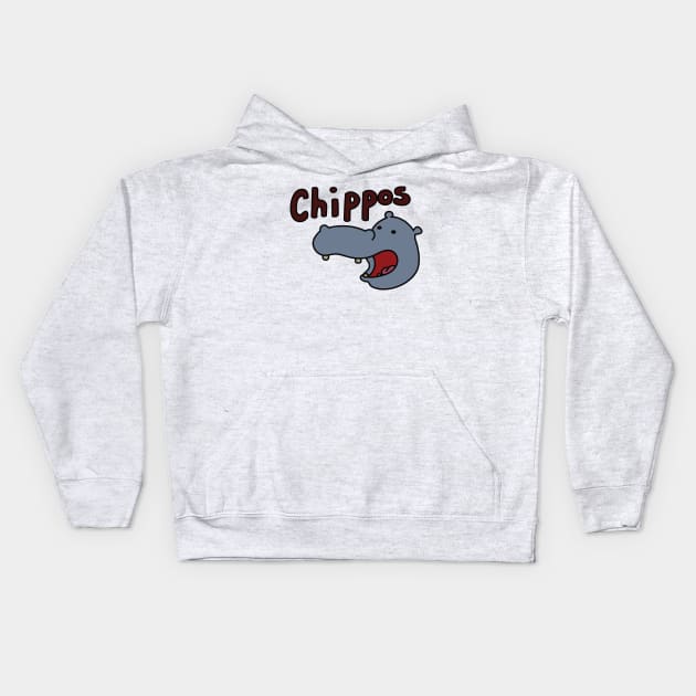 Chippos Kids Hoodie by saintpetty